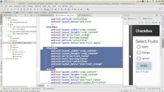 56 Android Studio CheckBox