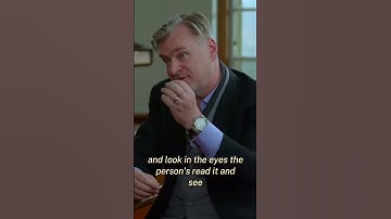 Christopher Nolan is so professional #christophernolan  #oppenheimer