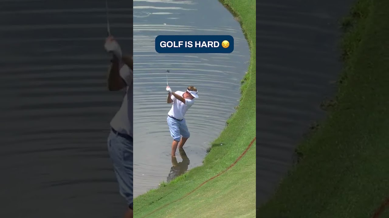 Keith Mitchell needed a birdie here... 😬