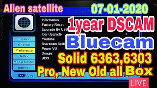 solid 6363_6303 Dscam_Bluecam software 2020, gx6605s,D,f1,f2,pro, powervu biss key Autoroll_software