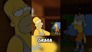 Ay está grasa no se quita !🫣🏳️‍🌈- Homero se vuelve afeminado 🤣 #video #thesimpsons #fyp #video