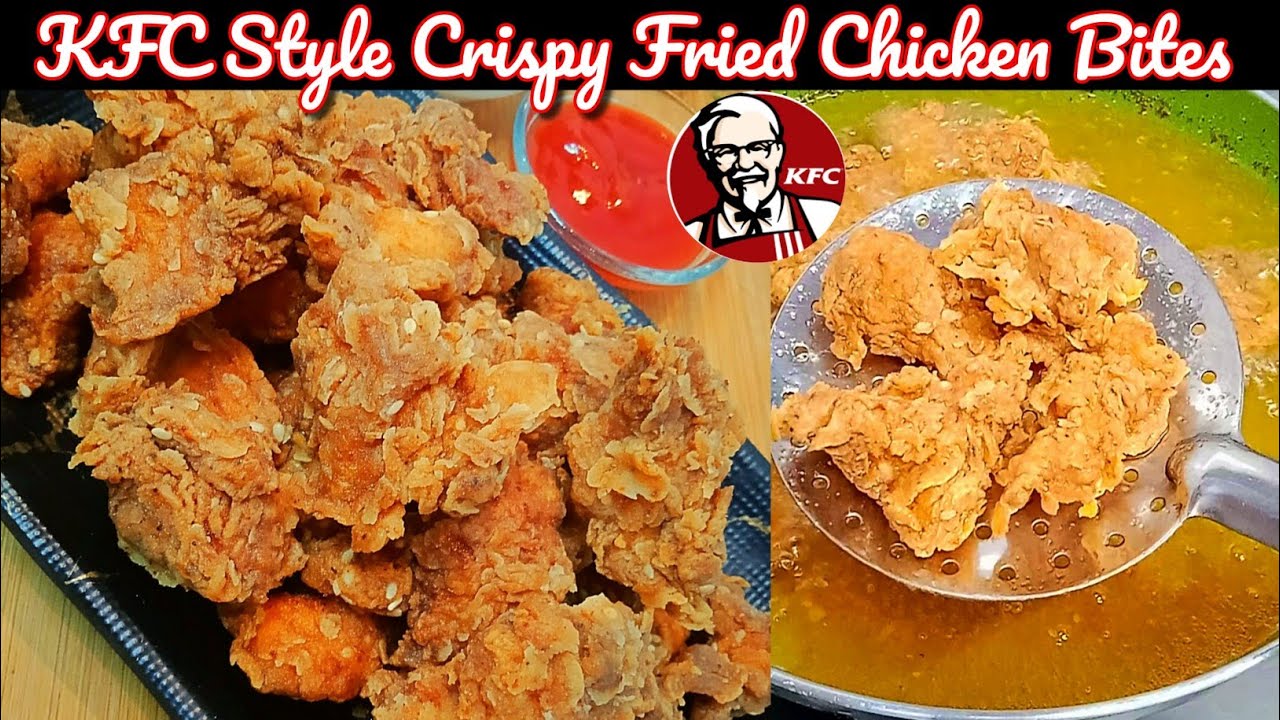 KFC style fried chicken recipe | Crispy chicken recipe | KFC chicken ...