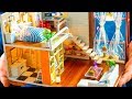 5 DIY Miniature Doll House Rooms *NEW* Room ~ Rapunzel Room Decor, Backpack