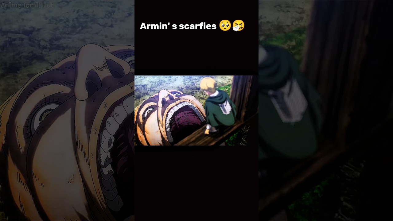 Armin's Sacrifice himself Connie😱☠️!