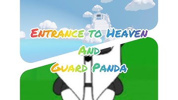 How to get to Heaven/ Guard Panda Find the Pandas Roblox