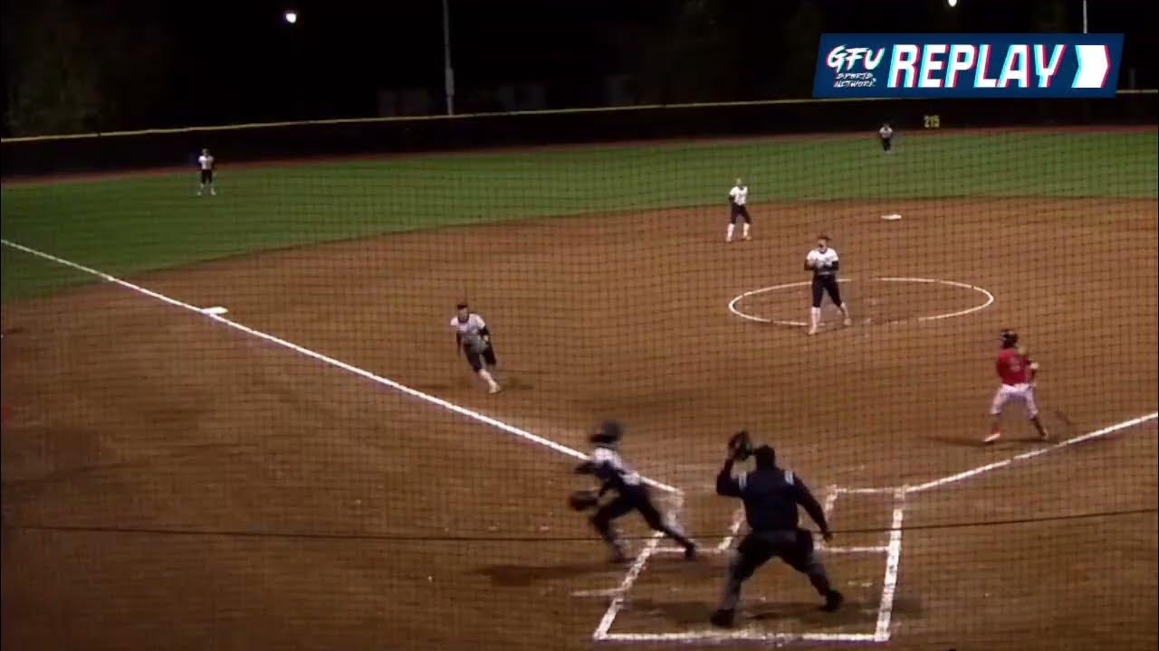 catcher catches foul ball, backstop catches catcher YouTube