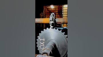 1 inch chain sprocket cutting style 🔥🔥#machinery #milling