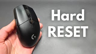 How to RESET Logitech G305 / G304 Wireless Mouse - Factory Hard Reset & Restore Default Settings