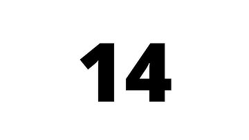 14 Second Countdown Timer White Screen With Sound Effect