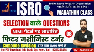 ISRO URSC FITTER Technician B Previous Year Question Class-08 Fitter Question Paper By Rajiv Sir screenshot 5