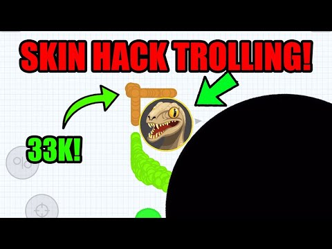 FUNNY *SKIN HACK* TROLLING!! Agar.io Mobile - MACRO TROLL DESTRUCTION - VIDEO SKIN - AGAR.IO!