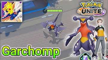 Pokémon UNITE - Garchomp Gameplay Walkthrough Part 4 (Android/iOS)