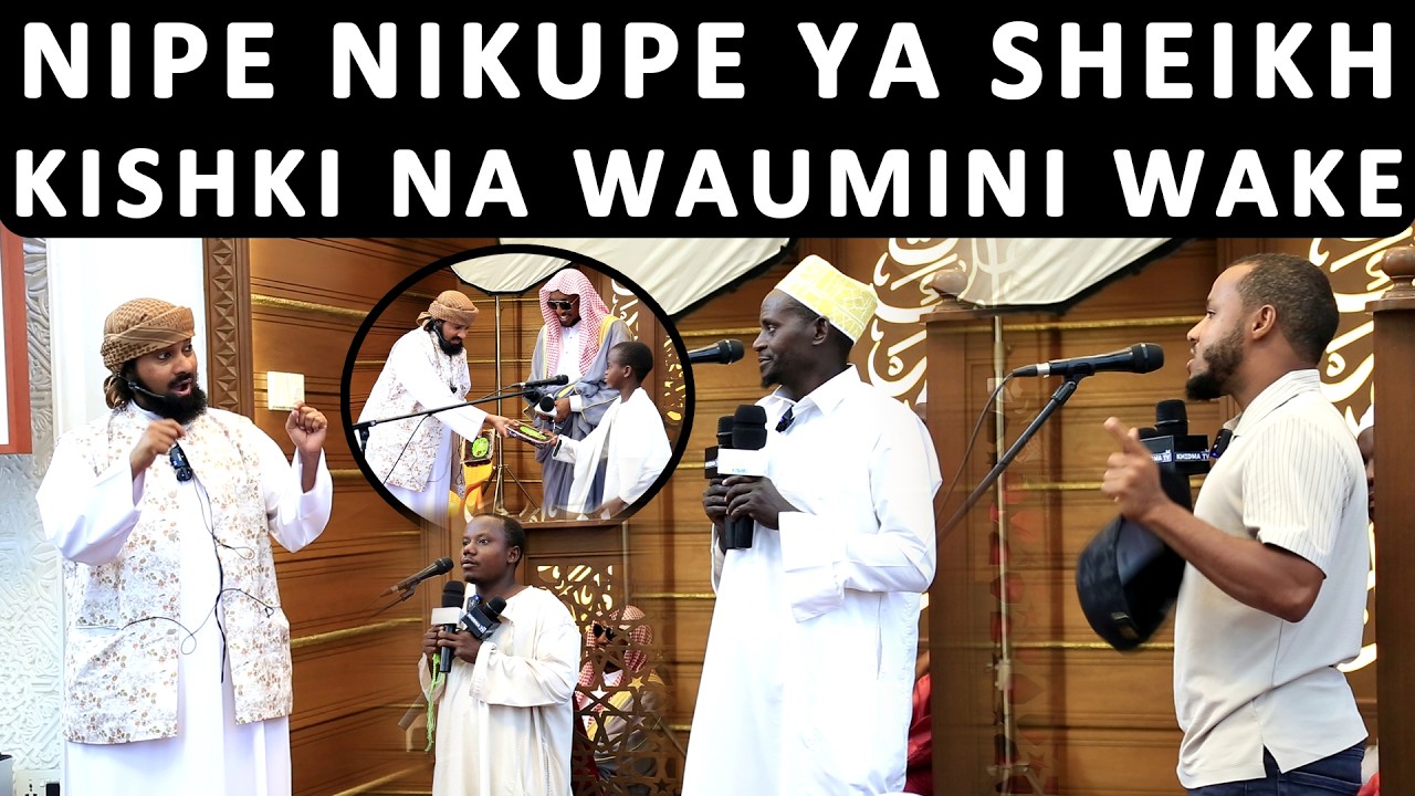 SHEIKH KISHKI ATANGAZA UTARATIBU MPYA WAUMINI WANAONDOKA NA MIZAWADI KILA IJUMAA NIPE NIKUPE NOOMA