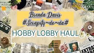 🌹Hobby Lobby Haul #Craftsupples #Stickers #Stencils