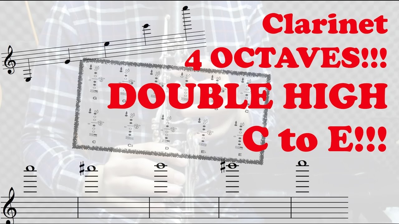 Altissimo Clarinet Finger Chart