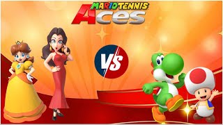 Mario Tennis Aces: Blooming Superstars vs. Good Buddies