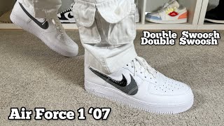 Nike Air Force 1 '07 Double Swoosh Review& On foot 