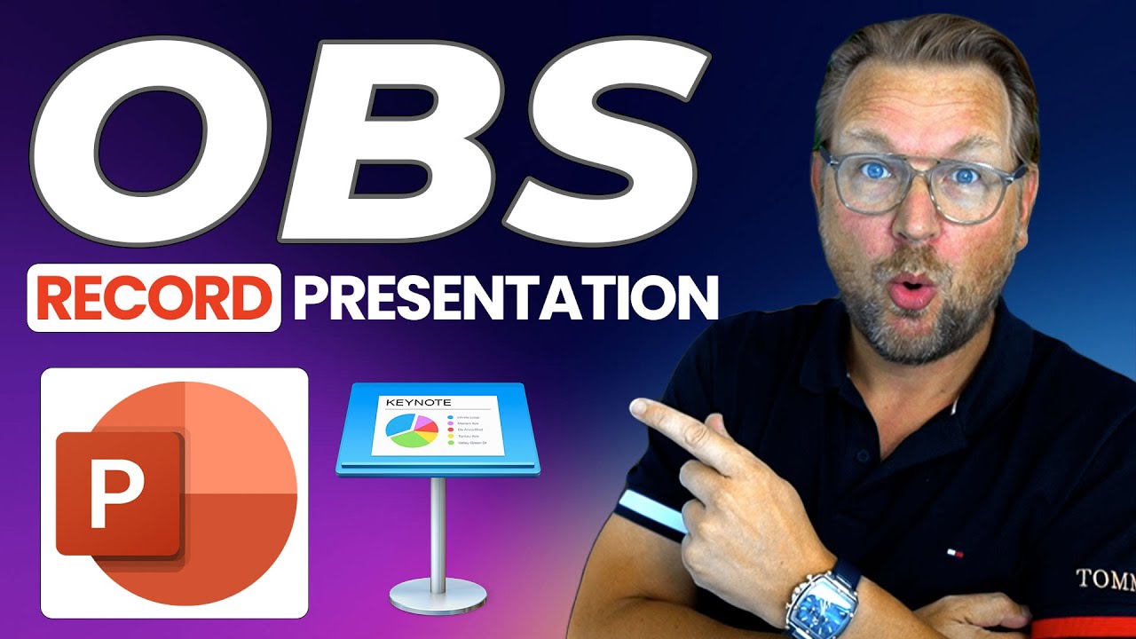 record presentation with obs