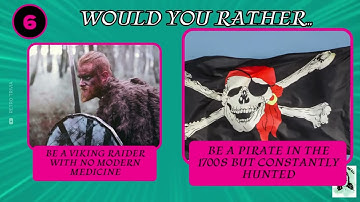 Would You Rather | Hardest History Choices Ever: Part One | What Would You Choose?