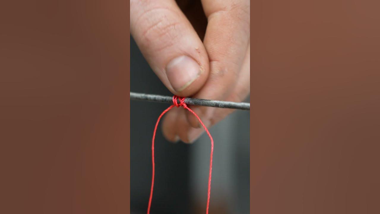 Best way to Tie on nocking points Nail Knot for archery! 