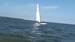 A-Cat Upwind Foiling