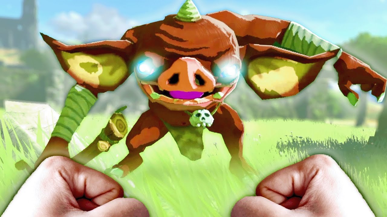 Breath of the Wild VR – это абсолютный хаос!