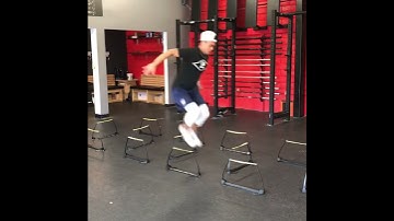 Multi-Directional Reaction Hurdle Jumps