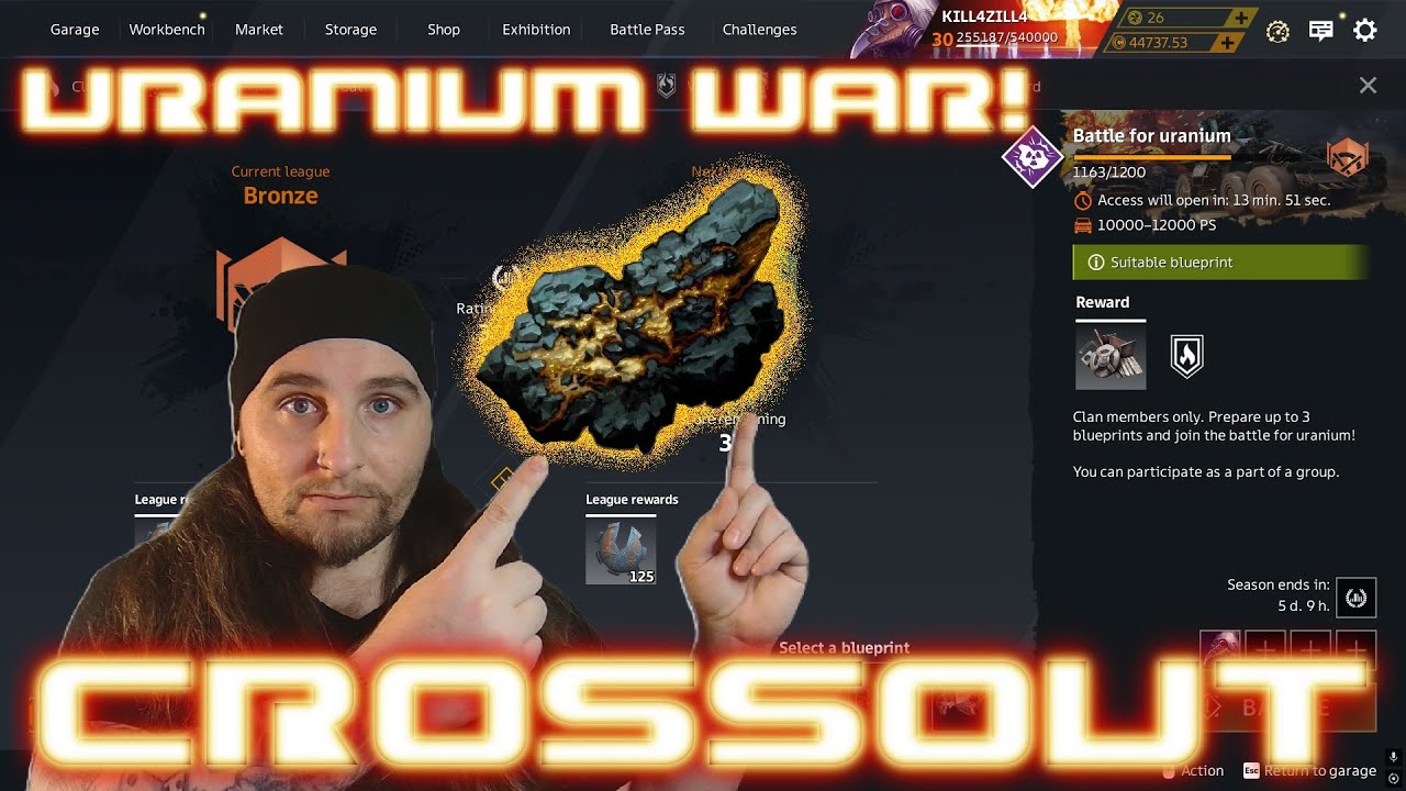 CROSSOUT - Uranium War is BACK! Fight to MASTER!