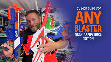 Easy (ish) 9v Mod for (almost) any Nerf Blaster – RapidStrike Edition