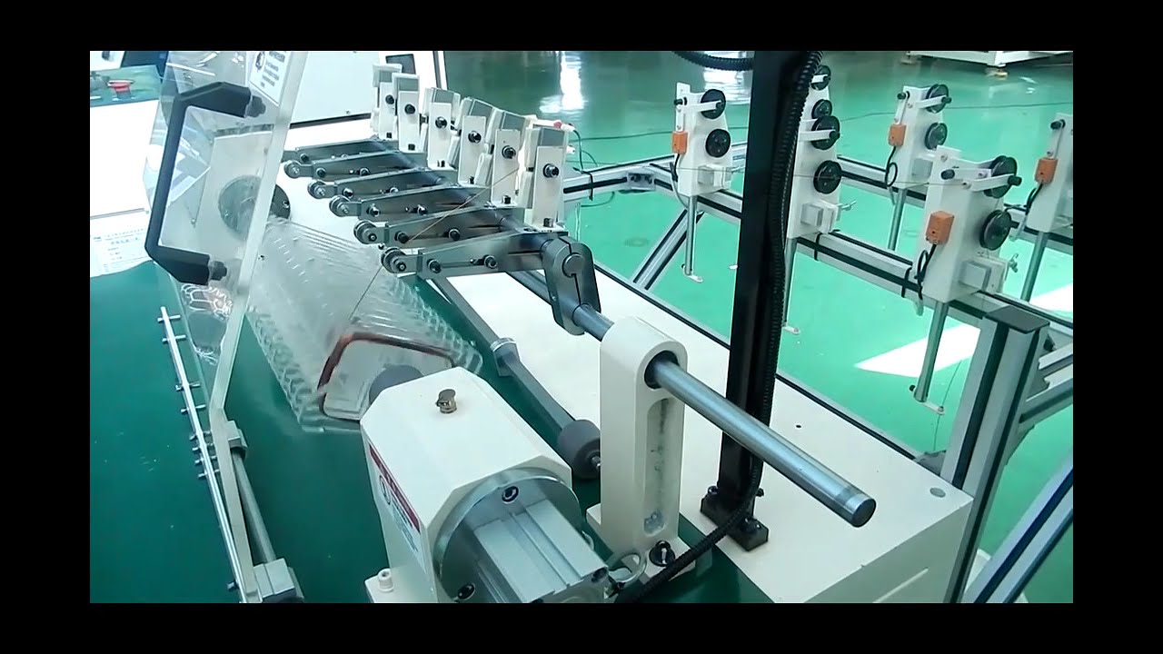 Multistrand Type Stator coil winding machine for induction stator - YouTube