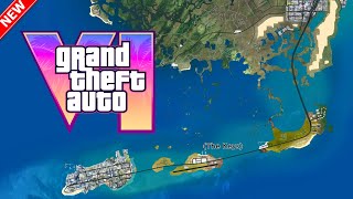 A Look At The Many Islands of GTA 6 (Map Preview)