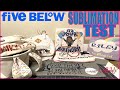 Five Below Sublimation Haul | Testing Shirts, Book bags, Gift Bags and Easter Baskets