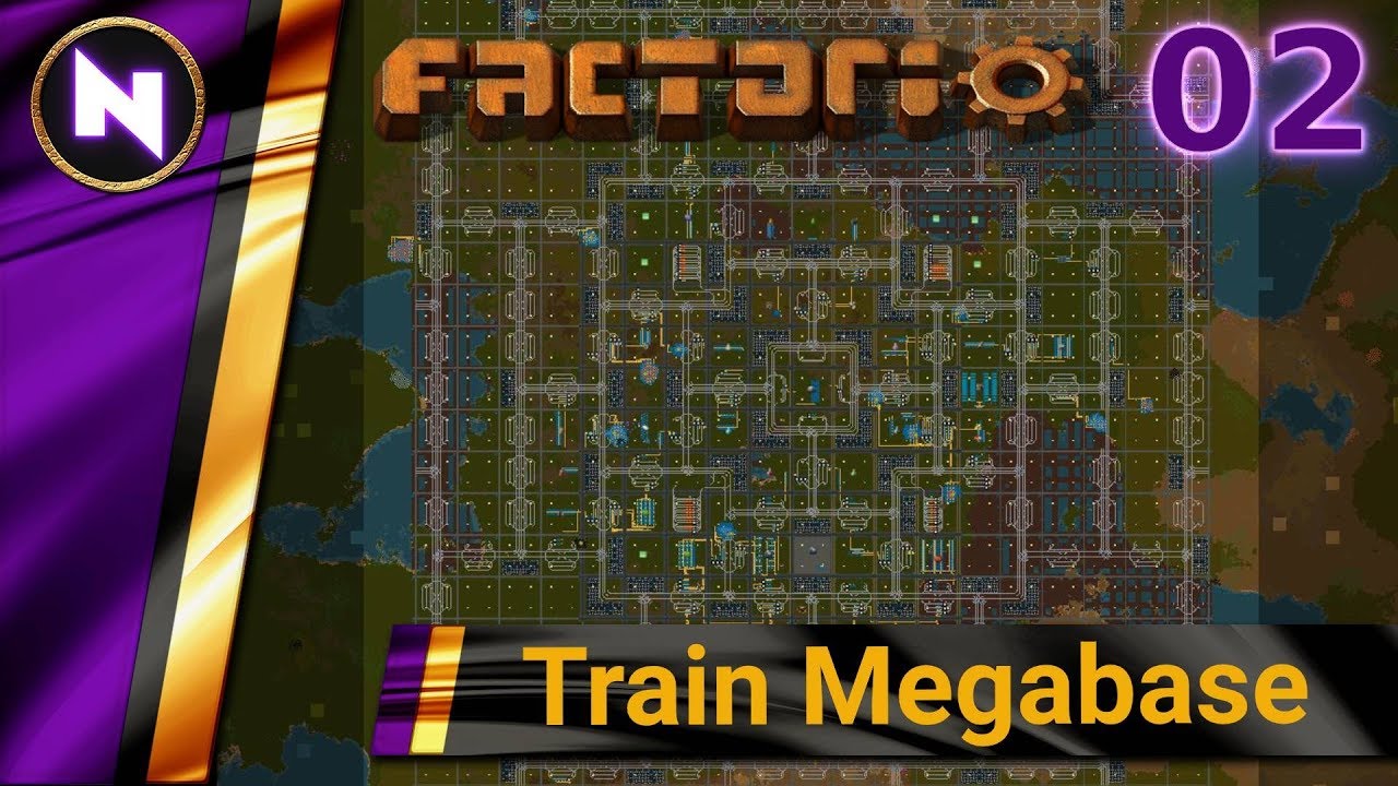 Factorio 0.18 Train Megabase #2 OVERVIEW DASHBOARD - YouTube