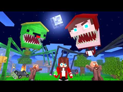 MAIZEN : JJ and Mikey Become HOUSE HEADS - Minecraft Animation