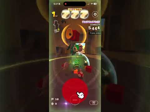 Explorer Light Blue Shy Guy Uses Lucky 7 Frenzy