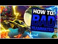 How To Carry Bad Teammates in Rocket League