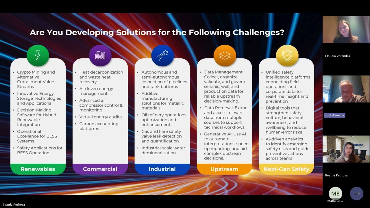 AMA Session on Next Gen Integrated Safety and Risk Prevention - Galp Startup The Future