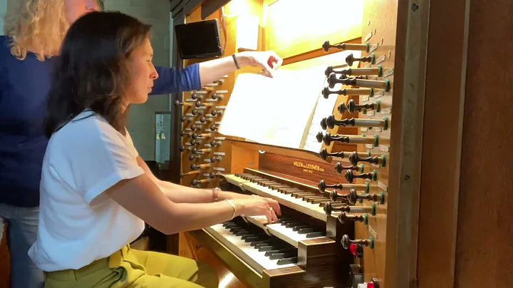 Mirjam Groenenboom-Eckh...  speelt in Nieuwe kerk ...