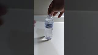 HOW TO SEAL A BOTTLE OF WATER..