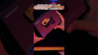 Neewer Wireless Pro Mic With Portable Charging Case #unboxing #neewer #shorts #shortvideo