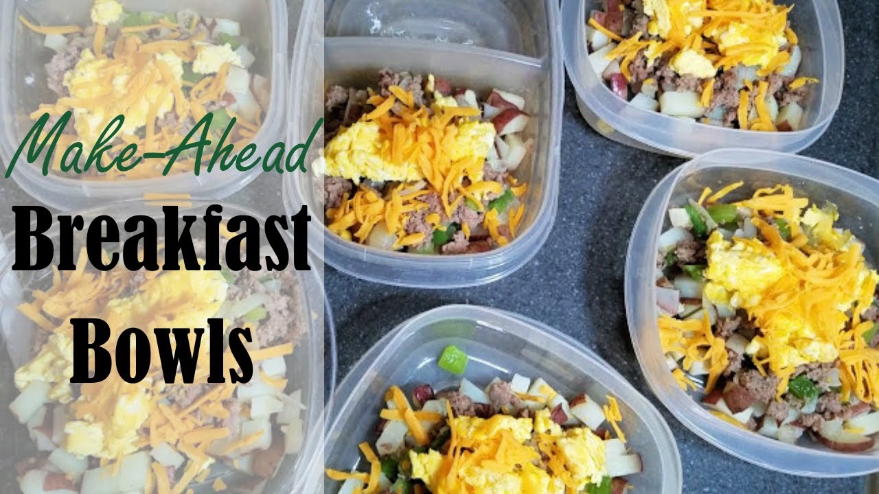 Hearty Make Ahead Breakfast Bowl Recipe