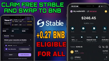 Claim Free Airdrop STABLE STABLE ~0.27 BNB on BitgetWallet