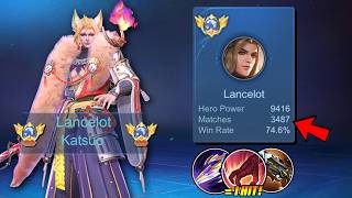 GLOBAL LANCELOT BEST BUILD TO GET WINSTREAK THIS SEASON!! 🔥 (THEY CAN NERF THE HERO BUT NOT KATSUO!) screenshot 5