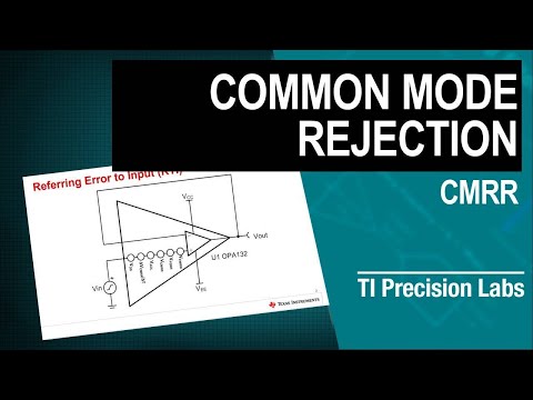 Common mode rejection