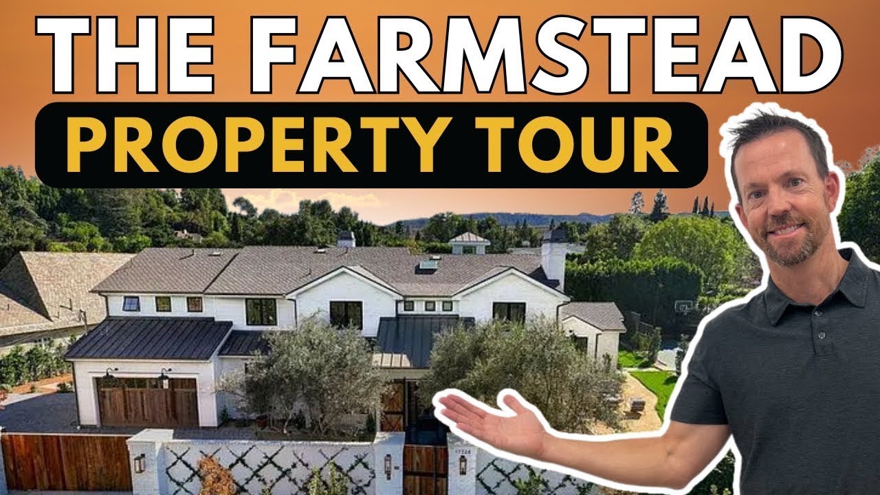 Encino Luxury Home Tour | Dreamy Modern Farmhouse - YouTube