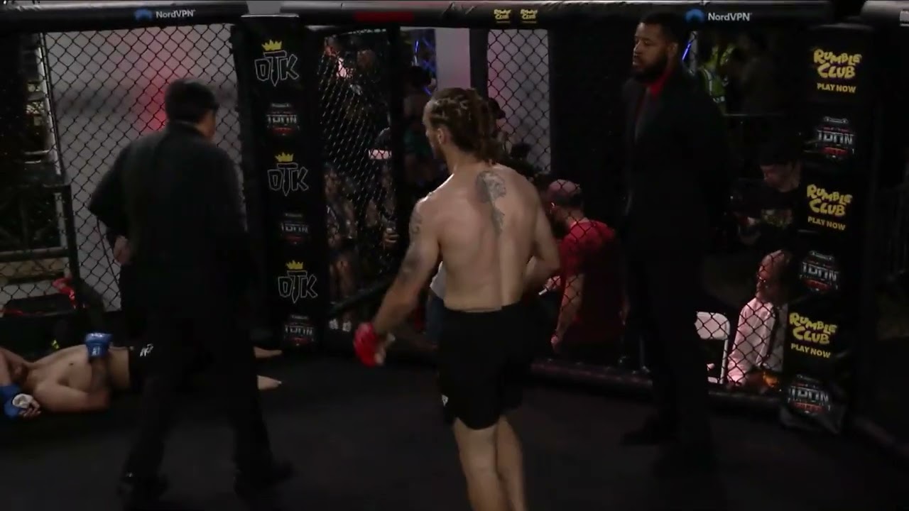 [Melee 2] Jettre Hampton, fighter from Iron Forge Gym, wins by way of submission!
