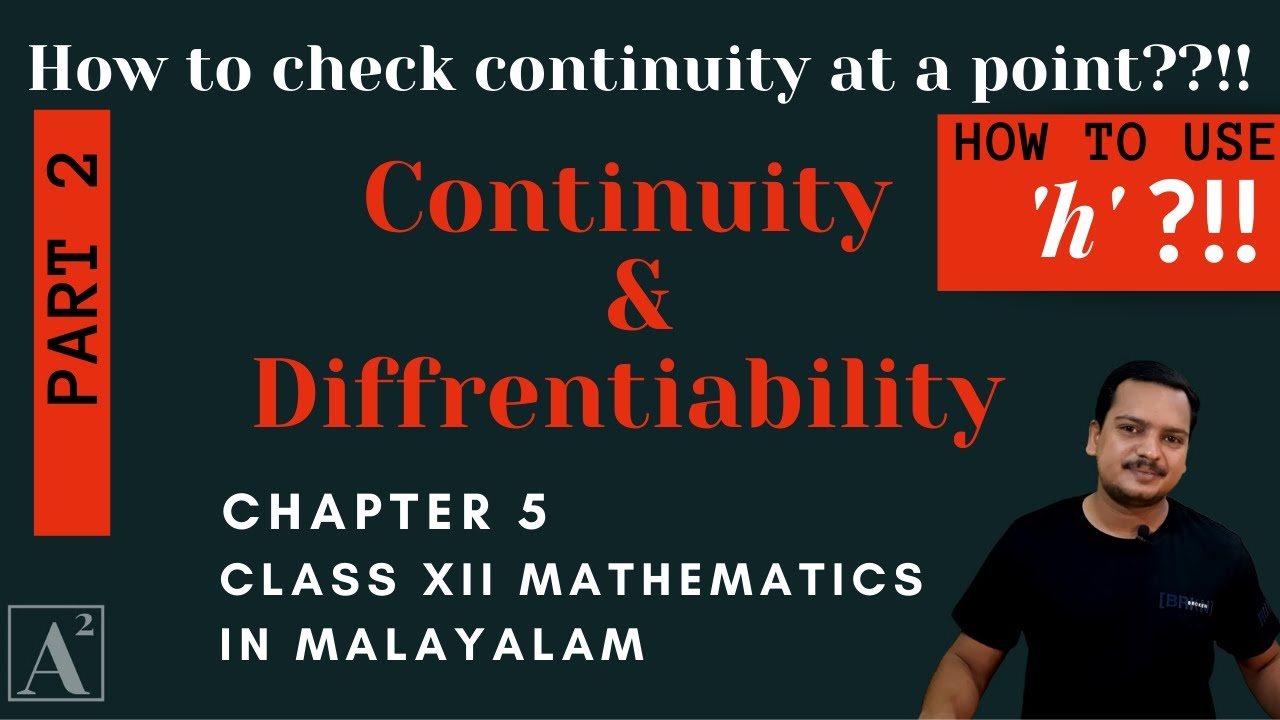 HOW TO CHECK CONTINUITY OF A FUNCTION AT A POINT USING 'h'?/ CLASS 12 ...