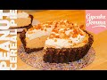 Peanut Butter Pie with Cinnamon Cereal Crust Recipe | Cupcake Jemma