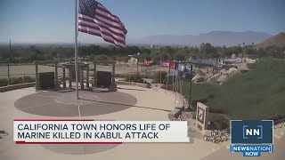 California town honors life of Marine killed in Kabul attack
