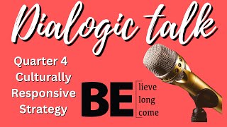3.20.23 PD Day | Culturally Responsive Teaching: Dialogic Talk